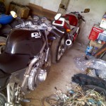 Yamaha FZR400RR и Honda CB-1